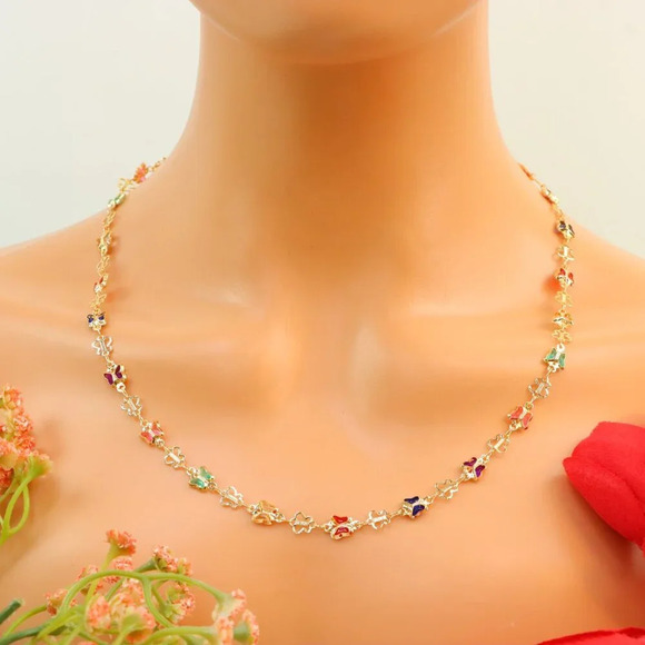 "New Beautiful Design Necklace Chain for Women/Girls, Gift, N555 - Picture 6 of 9